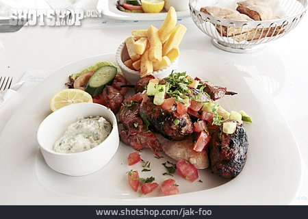 
                Griechische Küche, Bifteki                   