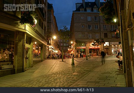 
                Fußgängerzone, Saint Malo                   