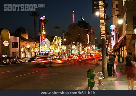 
                Städtisches Leben, Los Angeles, Hollywood Boulevard                   