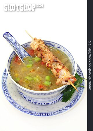 
                Asiatische Küche, Suppe, Gemüsesuppe                   