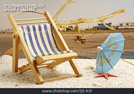
                Reise & Urlaub, Strand, Liegestuhl, Strandurlaub                   