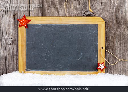
                Hintergrund, Weihnachten, Holz, Schiefertafel                   