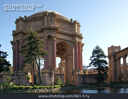 
                Tempel, San Francisco, Palace Of Fine Arts                   