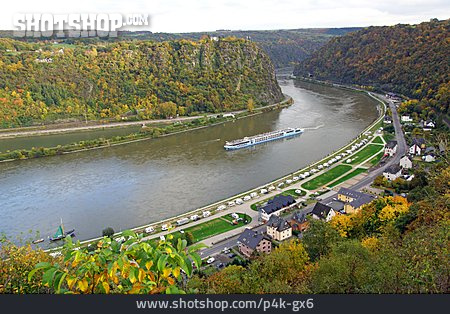 
                Rhein, St. Goar, Mittelrheintal, Loreley                   