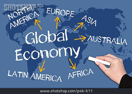 
                Weltwirtschaft, Globalisierung, Welthandel, Weltmarkt                   