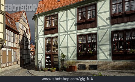 
                Fachwerkhaus, Quedlinburg                   