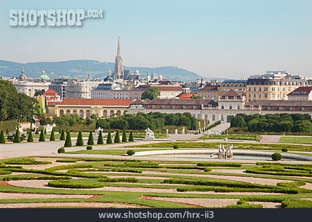 
                Parkanlage, Wien, Schloss Belvedere                   