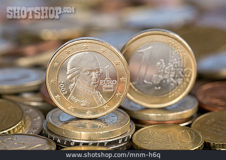 
                Euro, österreich, Euromünze, 1 Euro                   