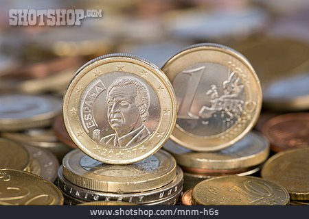 
                Euro, Spain, Euro Coin, 1 Euro                   