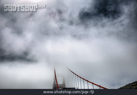 
                Nebel, Neblig, Golden Gate Bridge                   