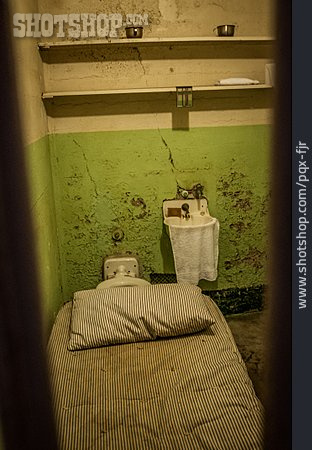
                Gefängnis, Gefängniszelle, Alcatraz                   