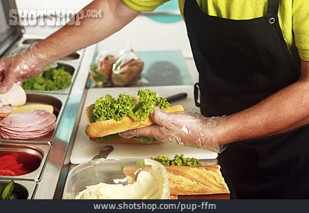 
                Sandwich, Belegen                   
