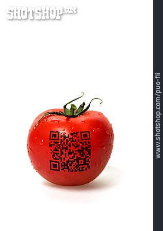 
                Markierung, Tomate, Qr-code                   