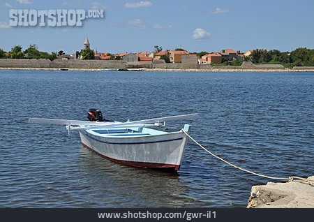 
                Boot, Fischerboot, Kroatien, Nin                   