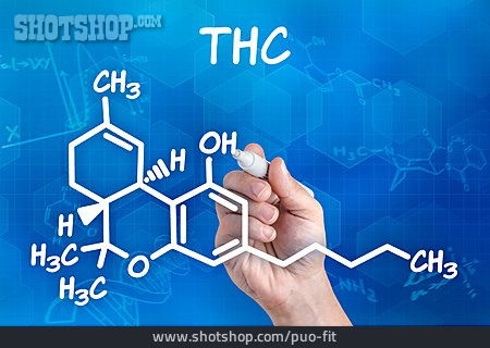 
                Cannabis, Thc, Strukturformel                   