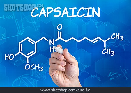 
                Strukturformel, Capsaicin                   