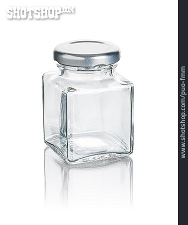 
                Glass, Storage Jar                   