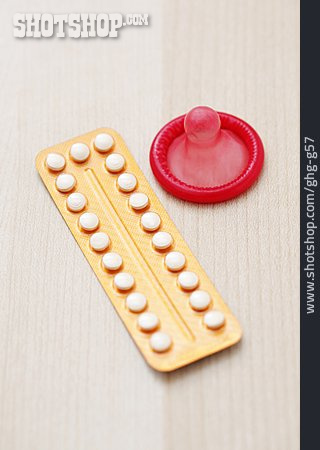 
                Kondom, Verhütungsmittel, Antibabypille                   