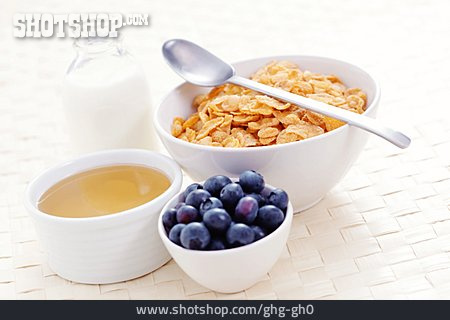
                Frühstück, Cerealien, Cornflakes                   