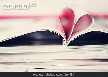 
                Lesen, Herzförmig                   