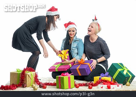 
                Weihnachten, Bescherung, Schenken, Weihnachtsgeschenk                   