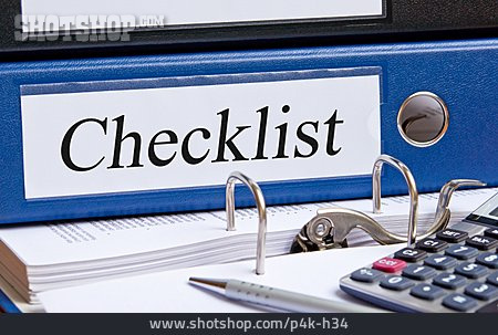 
                Business, Checkliste, Unterlagen                   