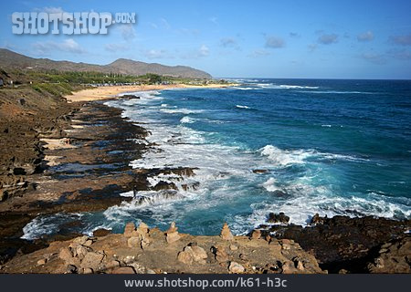 
                Hawaii, Pazifik, Oahu, Sandy Beach Park                   