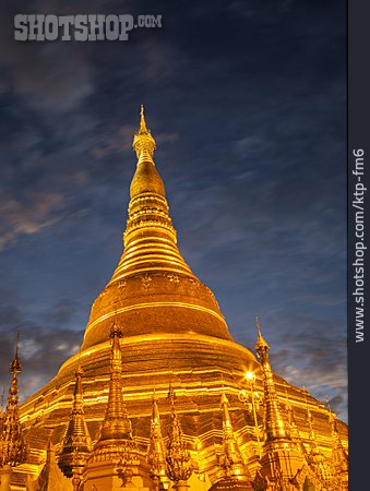 
                Pagode, Stupa, Shwedagon                   
