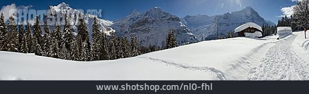 
                Winter, Berner Oberland, Berner Alpen                   