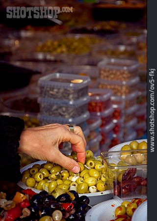 
                Kosten, Olive, Probieren, Mediterrane Küche                   