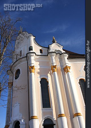
                Wieskirche, Wallfahrtskirche, Rokoko                   