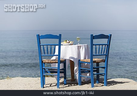 
                Tisch, Mittelmeer, Griechenland, Taverne                   