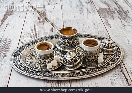 
                Arabisch, Mokka, Kaffeeservice                   