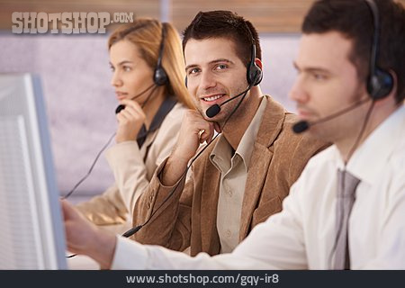 
                Telefonieren, Arbeitsplatz, Kundenservice, Call Center                   