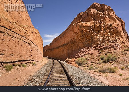 
                Gleise, Utah, Bahnstrecke                   