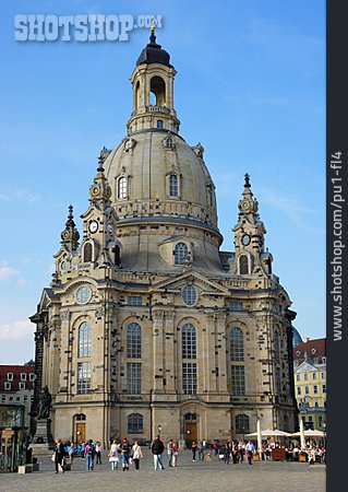 
                Wahrzeichen, Dresden, Frauenkirche                   
