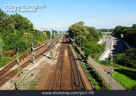 
                Bahngleis, Gleisanlage, Schienennetz                   