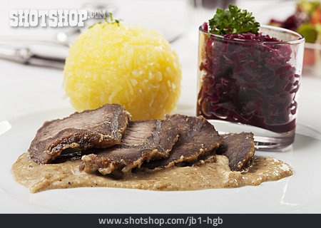 
                Braten, Deutsche Küche, Sauerbraten                   