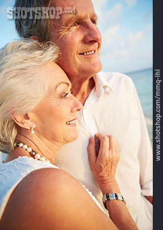 
                Senior, Senior, Beach Holiday, Older Couple                   