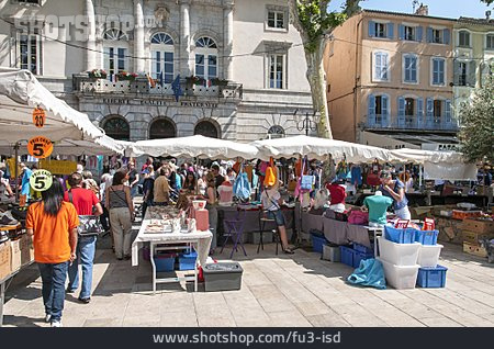 
                Markt, Frankreich, Lorgues                   