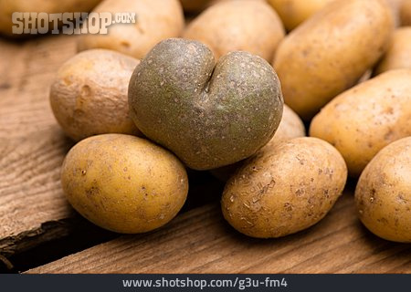 
                Herzform, Kartoffel                   