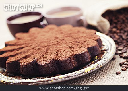 
                Schokoladenkuchen, Brownie                   