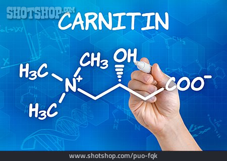 
                Strukturformel, Aminosäure, Carnitin                   