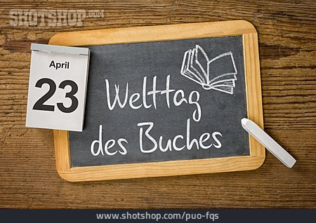 
                Welttag Des Buches, 23. April                   