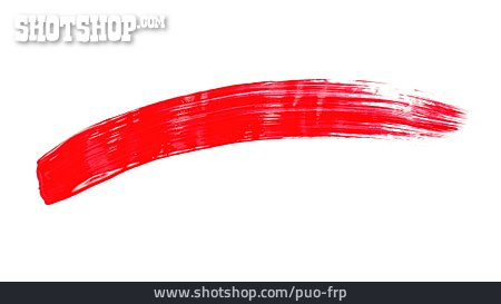
                Farbe, Rot, Pinselstrich                   