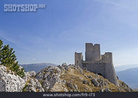 
                Burg, Burgruine, Rocca Calascio                   