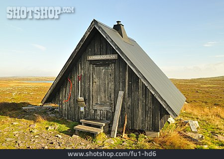 
                Hütte, Schutzhütte, Nationalpark Fulufjället                   