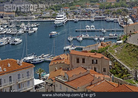 
                Hafen, Korsika, Bonifacio                   