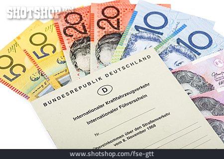 
                Australischer Dollar, Internationaler Führerschein                   