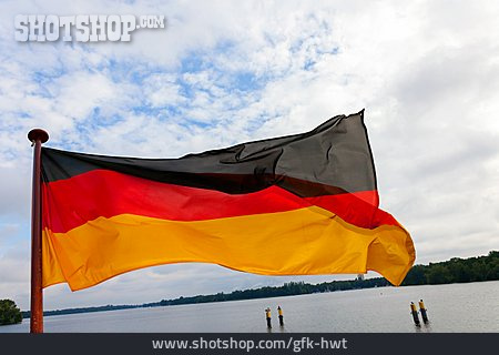 
                Deutschland, Flagge, Schwarz-rot-gold, Deutschlandflagge                   